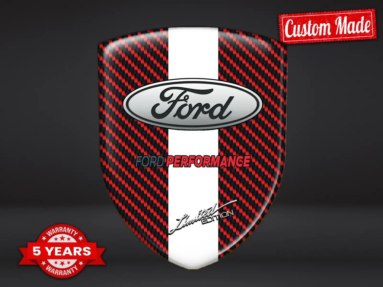 Ford Décalcos Bombés Max Durable Stylé Pro Performance